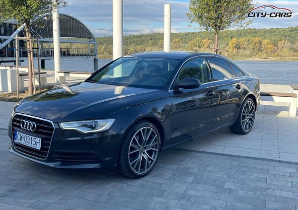 Audi A6 cena 77600 przebieg: 215000, rok produkcji 2014 z Sejny małe 529